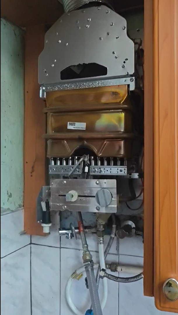 Промивання газової колонки